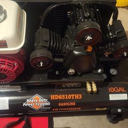 4 In 1 Generator And Double Tank Compressor Honda Generator Combo . Heavy Duty Power Systems