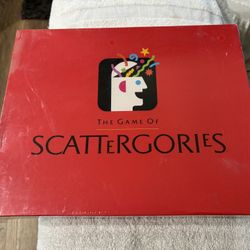 New Scattergories Game, still sealed in original plastic  $10