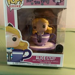Alice In Wonderland Funk Pop DisneyParks Exclusive