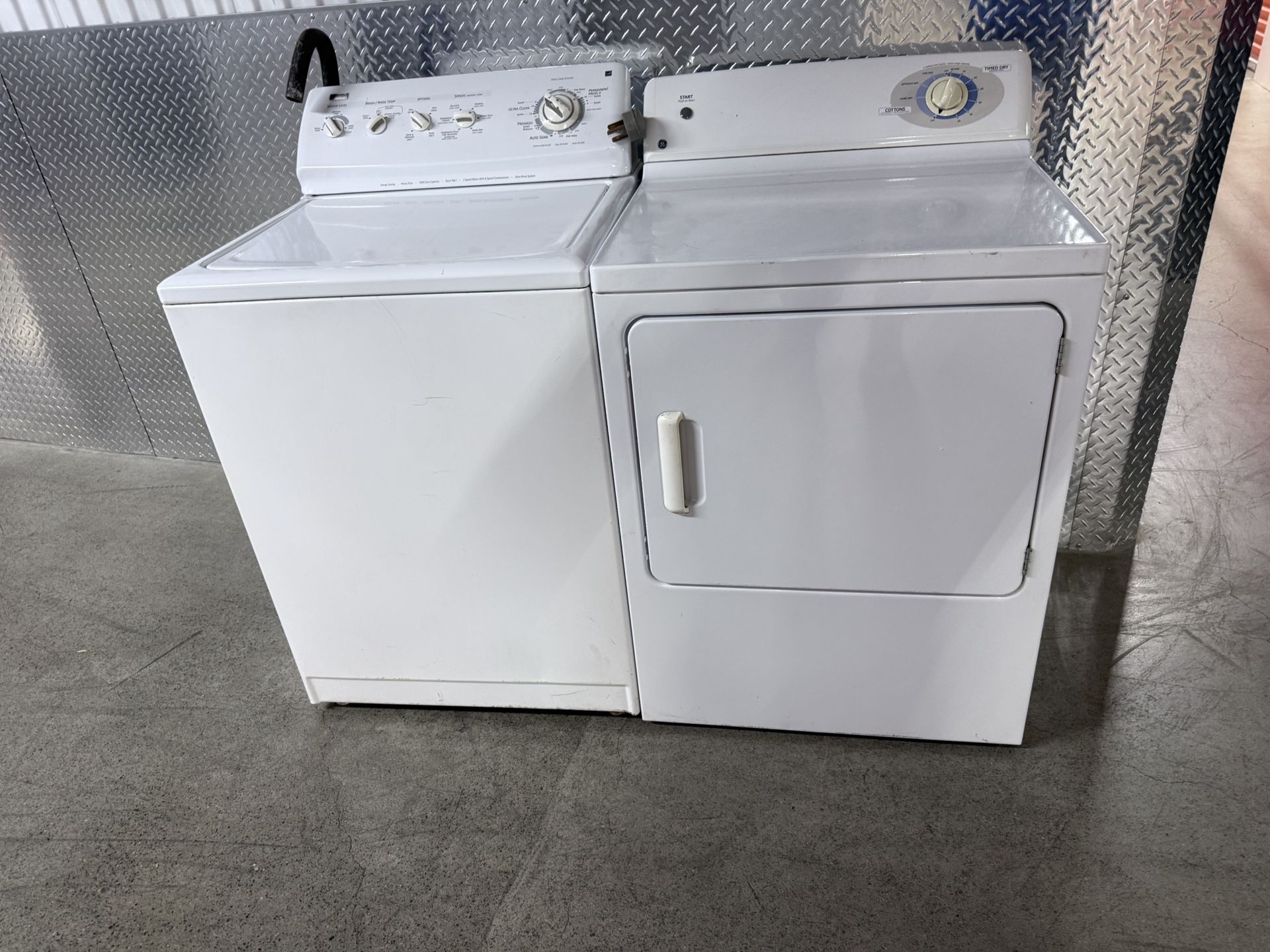 WHIRLPOOL WASHER ELITE AND ELECTRIC DRYER