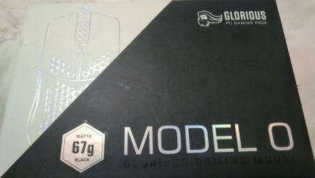 Matte Black Glorious Model O Gaming Mouse - Open Box / Like New