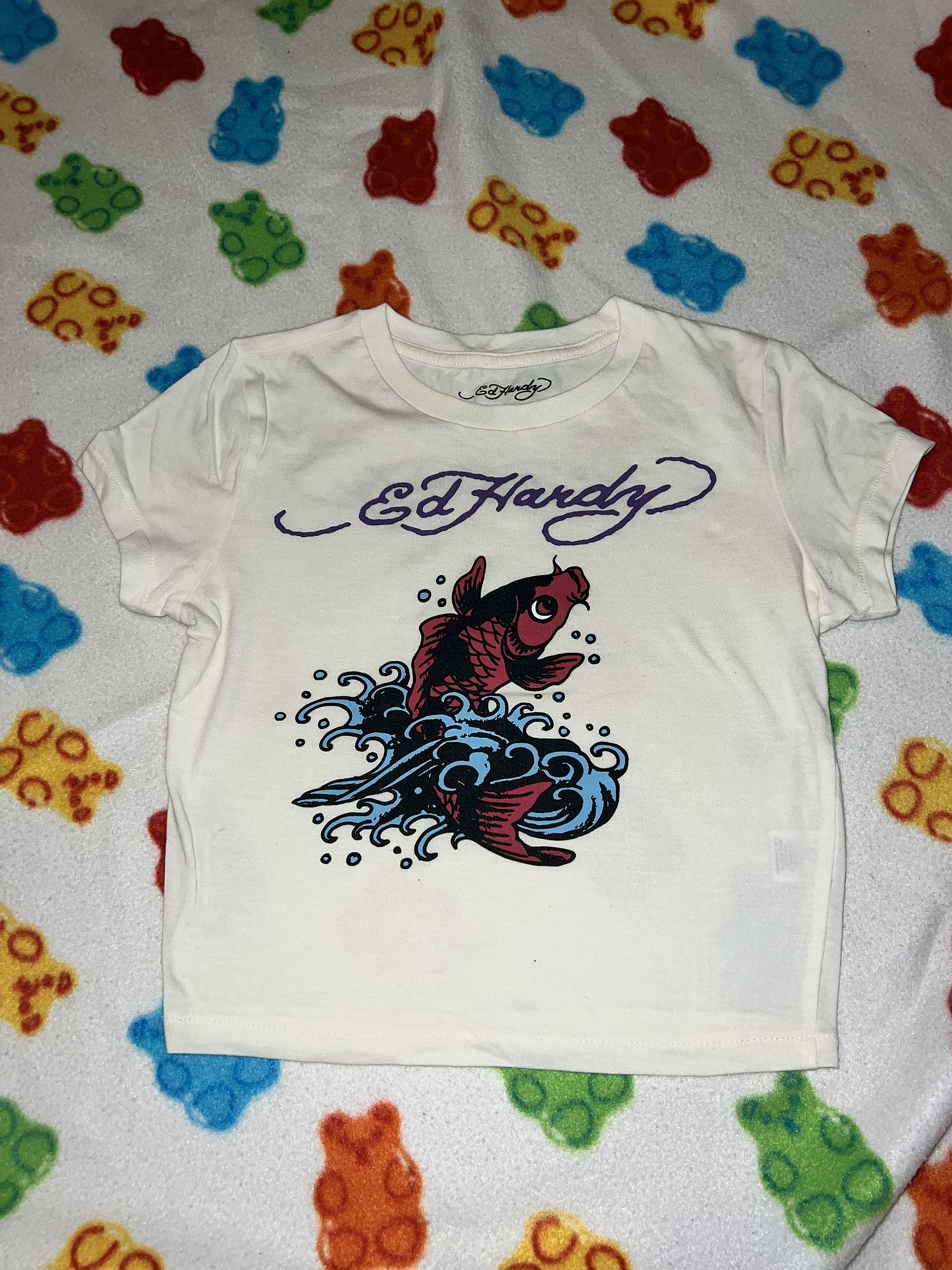 ed hardly crop top size small