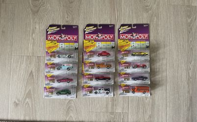 Johnny Lightning Monopoly Car Set 2002