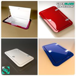 24x14 Replacement Fiberglass Hatch For Center Console Pontoon Boat Deck And Transom