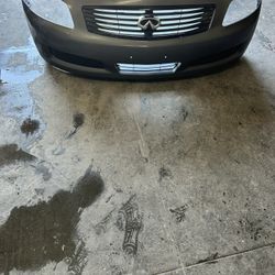 G35-37 2007-2009 Front Bumper And Grille