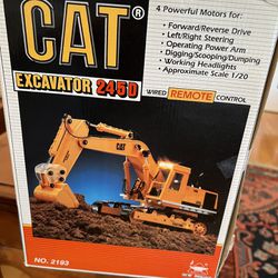 Cat Excavator   Remote Control. 