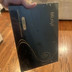 MLRIYL Red Light Therapy for Face, 7 Color Modes Portable LED Face Mask Light Therapy with 2000mAh Rechargeable Wired Controller, 3 Levels Adjustable 