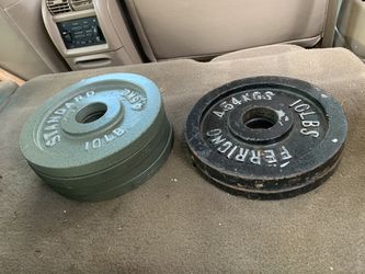 Olympic Barbell Plates- 10lb plates - $20 each