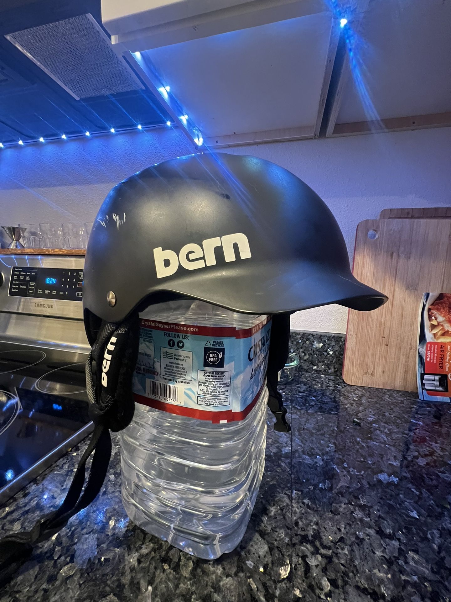 Bern Snowboarding Helmet with Built In Headphones