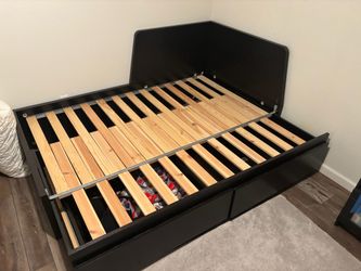 Ikea Flekke Bed Frame with Storage Drawers