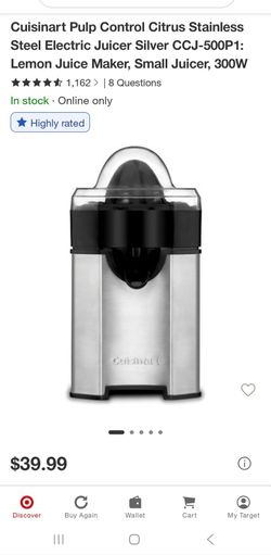 CUISINART citrus juicer
