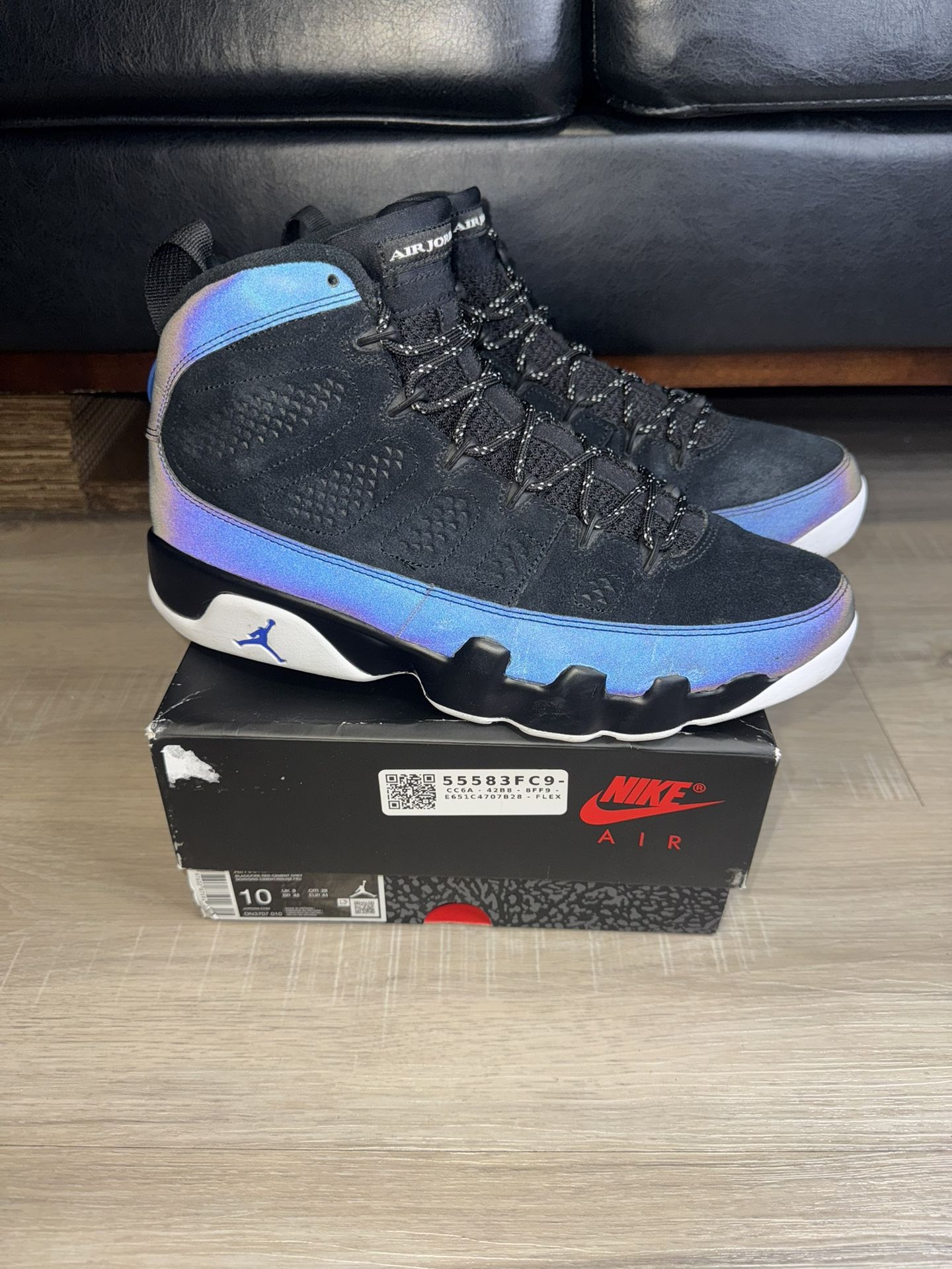 Size 10.5 - Air Jordan 9 Retro Racer Blue