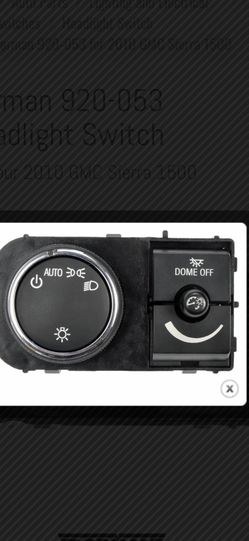 2007 to 2011 GMC Sierra healing switch used