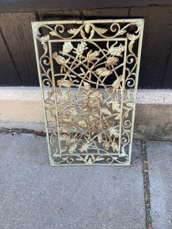 Decorative Wrought Iron Grill