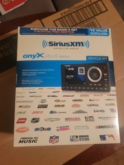 Sirius radio (New)