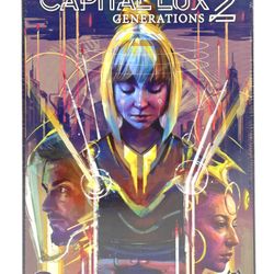 Capital Lux 2 Generations Board Game NEW KICKSTARTER Edition Bonus Stuff Aporta
