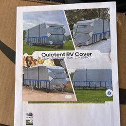 Travel Trailer Cover 27- 30 Foot - Never Been Used And No box 