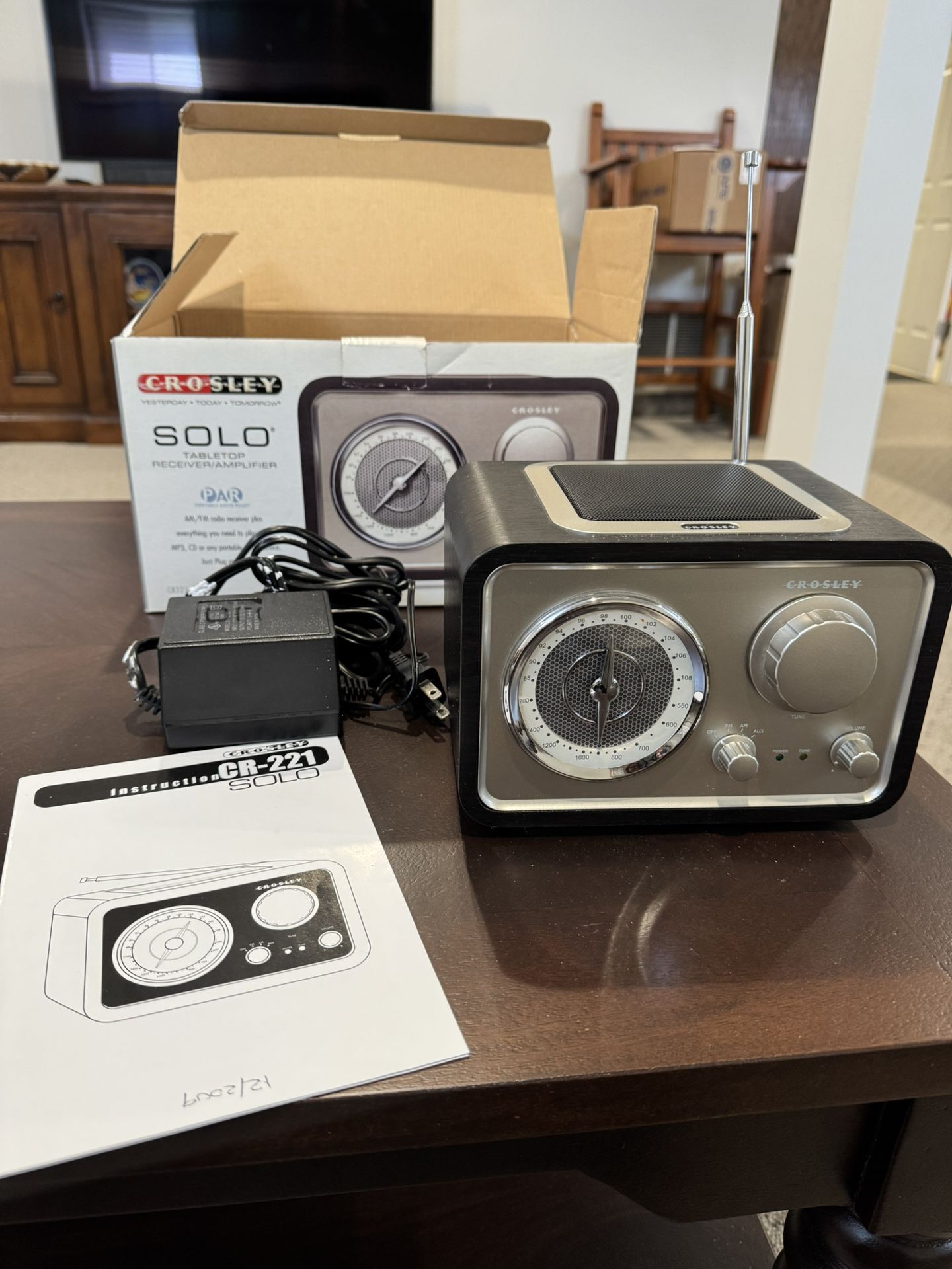 Crosley Tabletop Receiver/amplifier