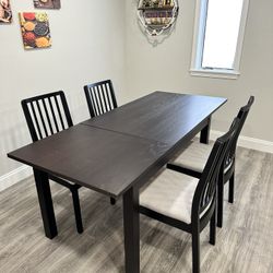 Dining Table And Chairs (IKEA) 