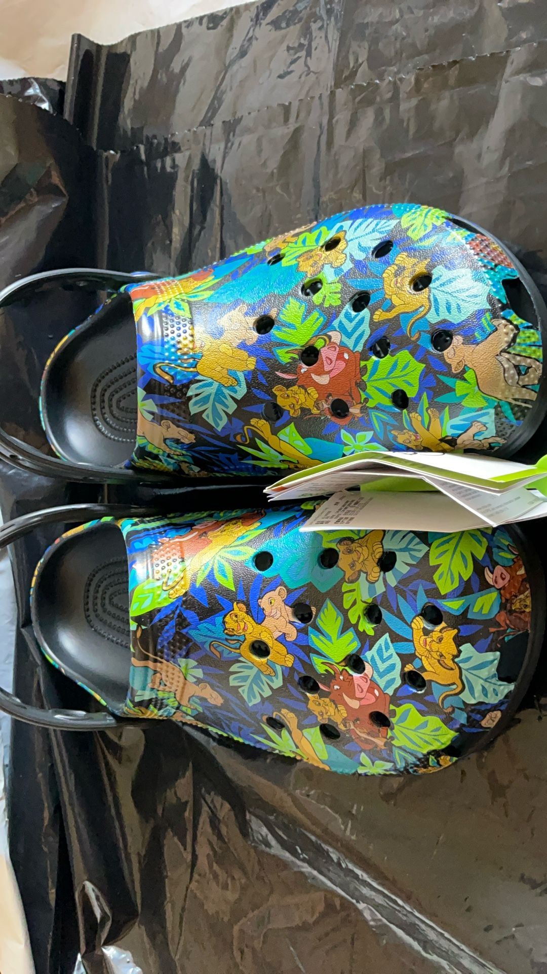 Crocs New Size Men 8 Women 10 Lion King