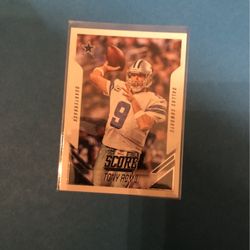 2015 Score Football #78 Tony Romo - Dallas Cowboys Firm Only $1 