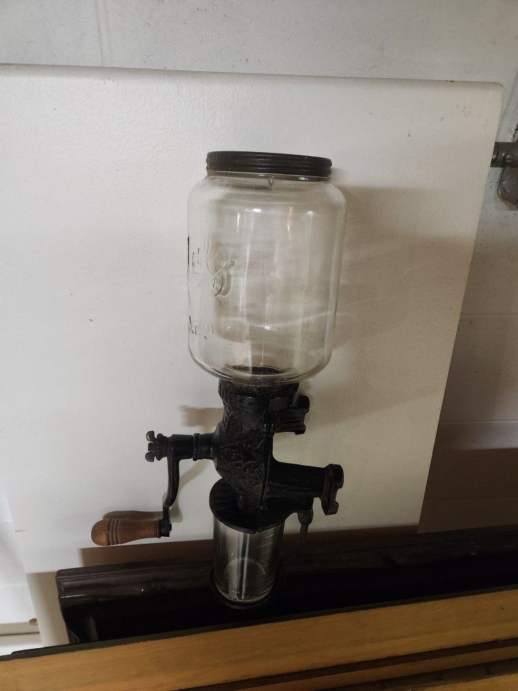 Antique Arcade Coffee Grinder