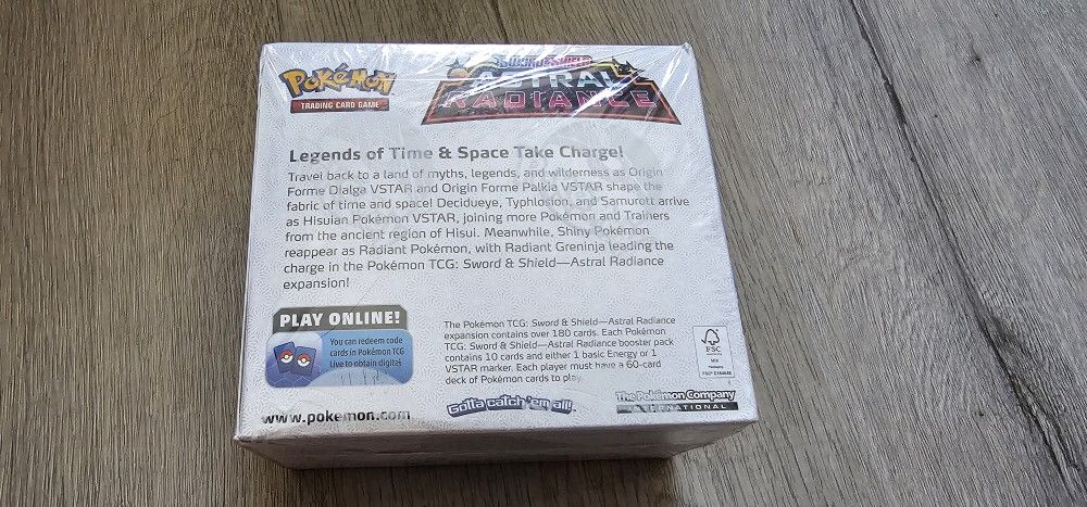Pokemon ASTRAL Radiance Sealed Booster Box Trading Cards