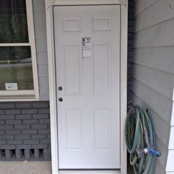 Metal Door With Frame 