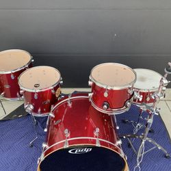 PDP by DW CX Series 5pc Drum Set 24-16-14-12-14”  Pro Level 💯 Maple 
