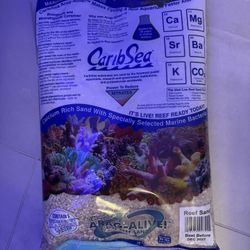 CaribSea Arag-Alive Live Reef Sand 20 lb – NEW (Sealed Bag)