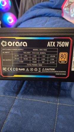 Orara ATX 750W 80 Plus Gold Power Supply
