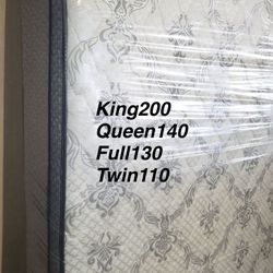 Mattresses King Queen Full Twin