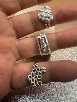 Special offer all three pure silver ring package deal