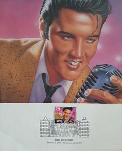 Vintage ELVIS PRESLEY STAMP
