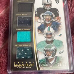 2015 Immaculate Amari Cooper, Devante Parker, Nelson Agholor /25 🔥1/1 on eBay