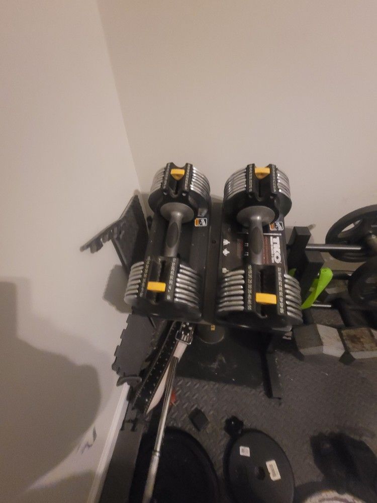 Adjustable Dumbell Set
