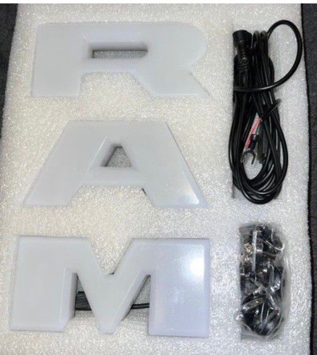 Set Of White LED RAM Backlight Grill Kit