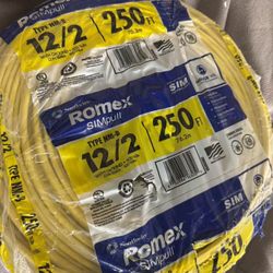 romex 12/2 250ft 105$