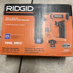 Nailer Ridgid 