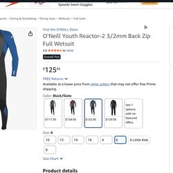 Kids wetsuit