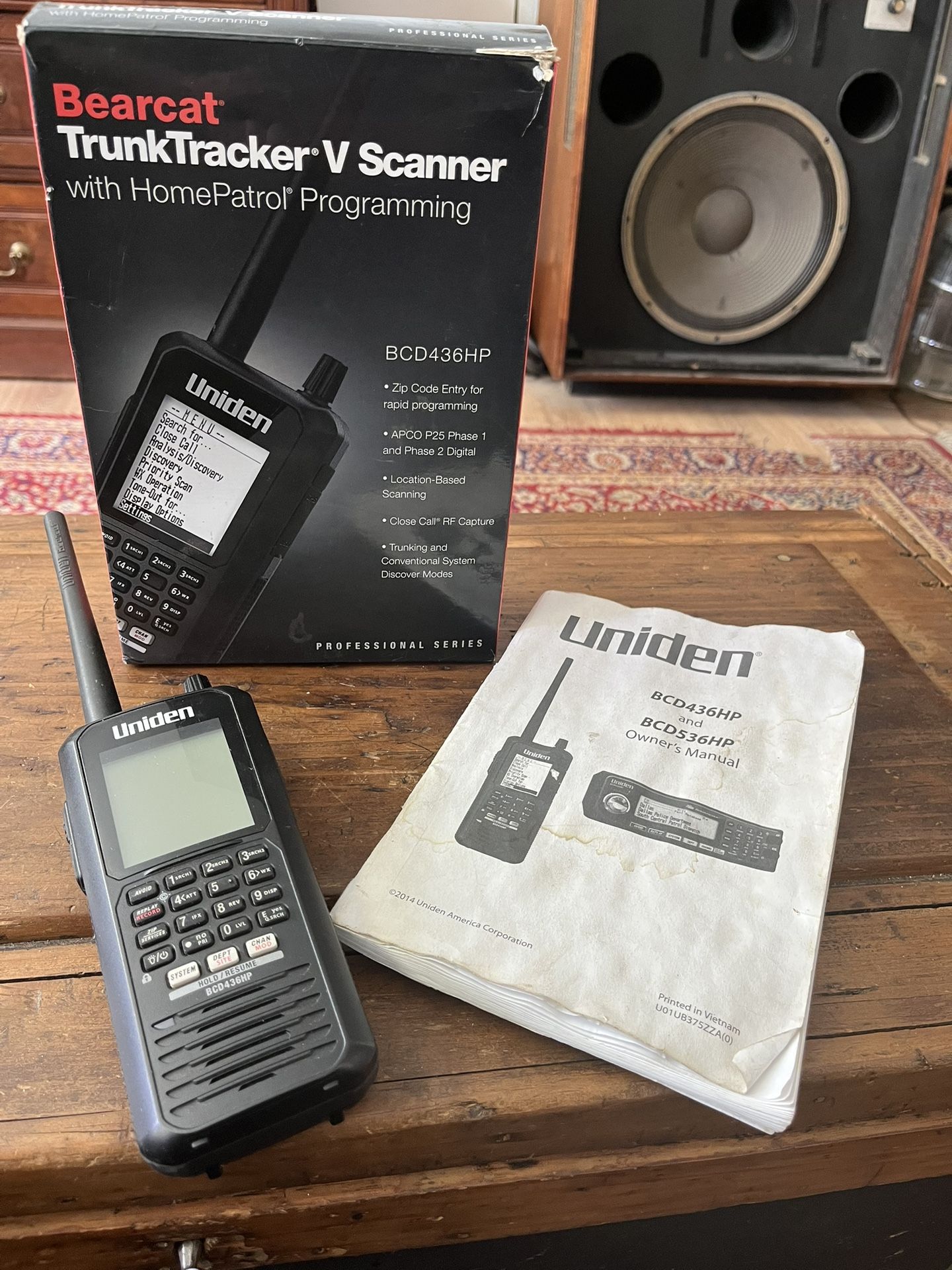 Bearcat TrunkTracker V Scanner BCD436HP