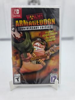 NEW Worms Armageddon: Anniversary Edition Nintendo Switch SEALED