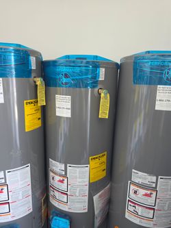 New Water Heater Rheem Performance Plus free delivery Free installation
