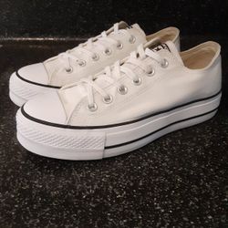 Vans Platform women 8.5 Like new 