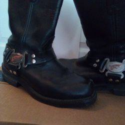 Red Wing Biker Boots