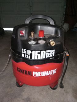BRAND NEW NEVER USED CENTRAL PNEUMATIC 151psi Portable Air COMPRESSOR!