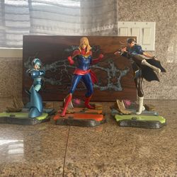 Captain Marvel Mega Man Chun Li Collectables