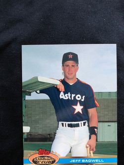 Jeff Bagwell Houston Astros 1991 Stadium Club # 388 Rookie Card