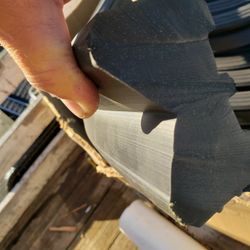 Large Solid Rubber V-block Gasket/ Seal/ Whatever