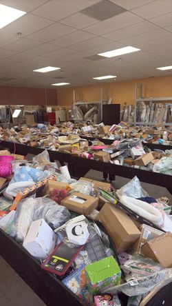 Various Items in Bins - .50 cents